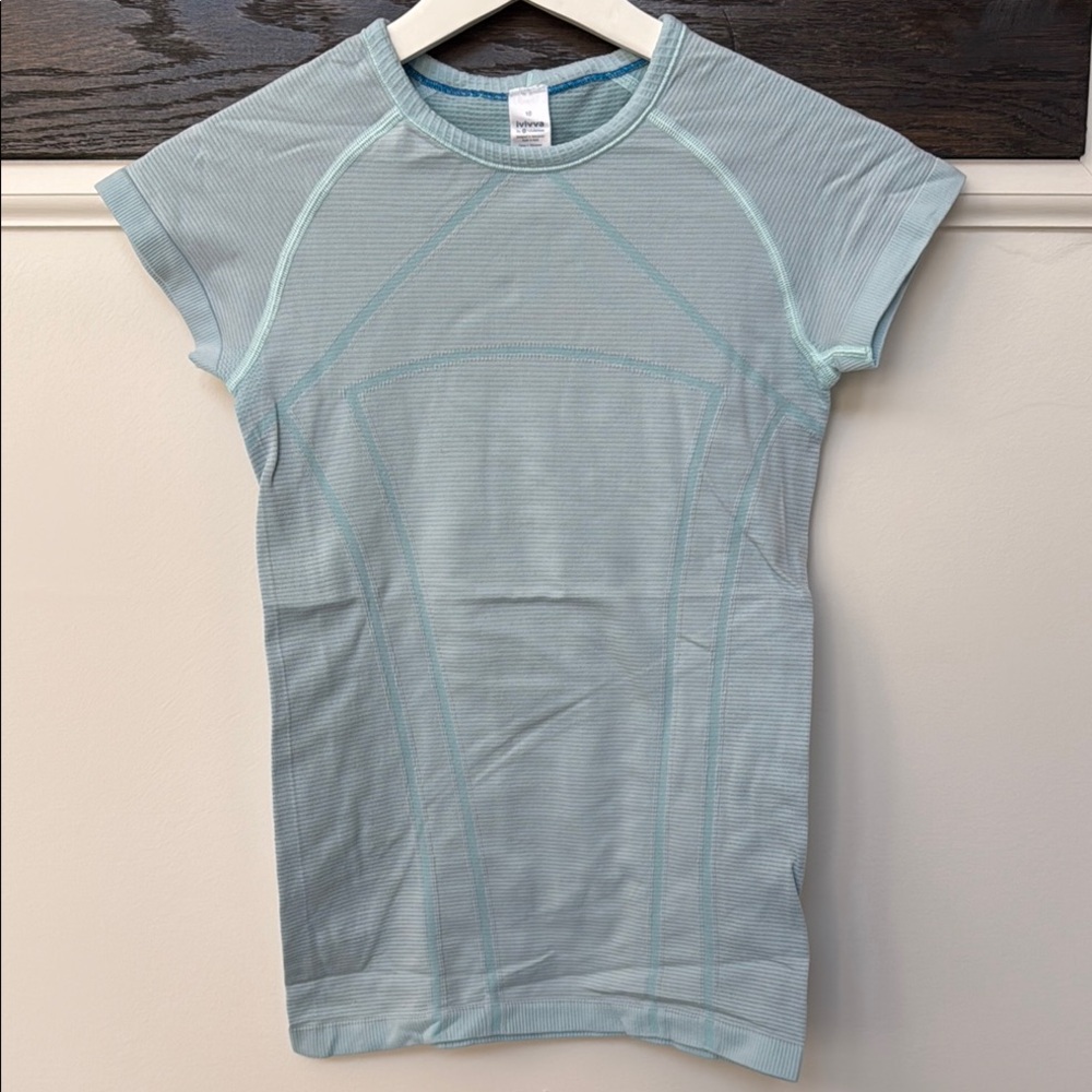 Lululemon’s ivivva Light Blue Athletic Top